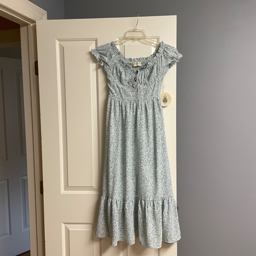 Kiss the Sky Smocked Dress, Woman S, Floral, NWT